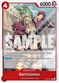 Bartolomeo - Adventure on Kami's Island - R - OP15-014