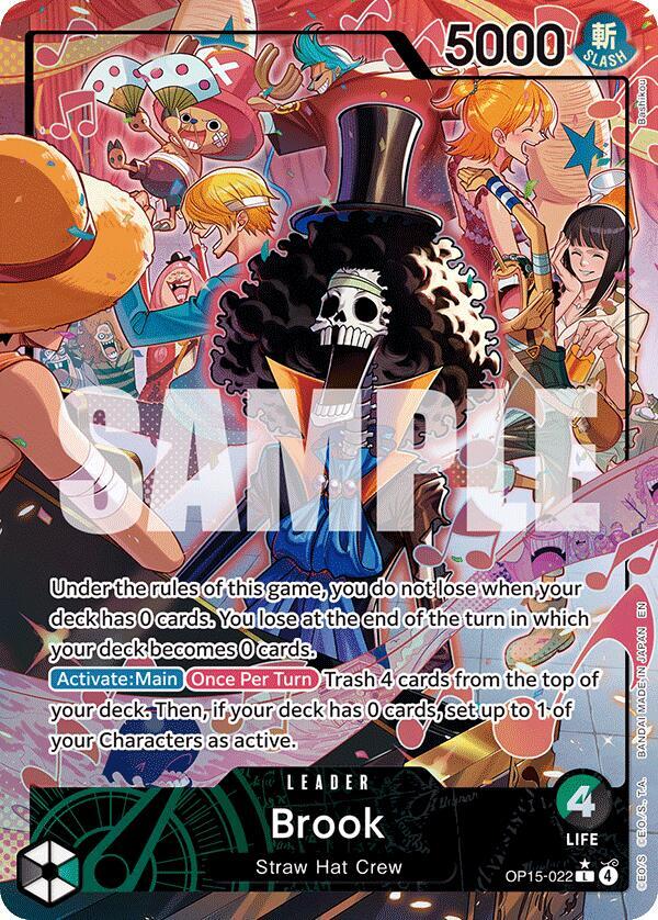 Brook (OP15-022) (Alternate Art) - Adventure on Kami's Island - L - OP15-022