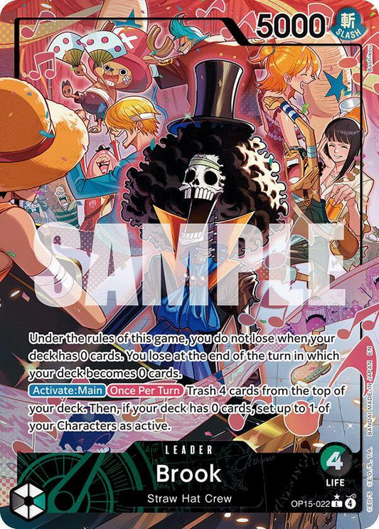 Brook (OP15-022) (Alternate Art) - Adventure on Kami's Island - L - OP15-022