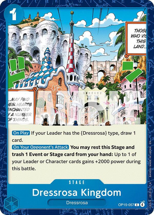 Dressrosa Kingdom - Adventure on Kami's Island - C - OP15-057