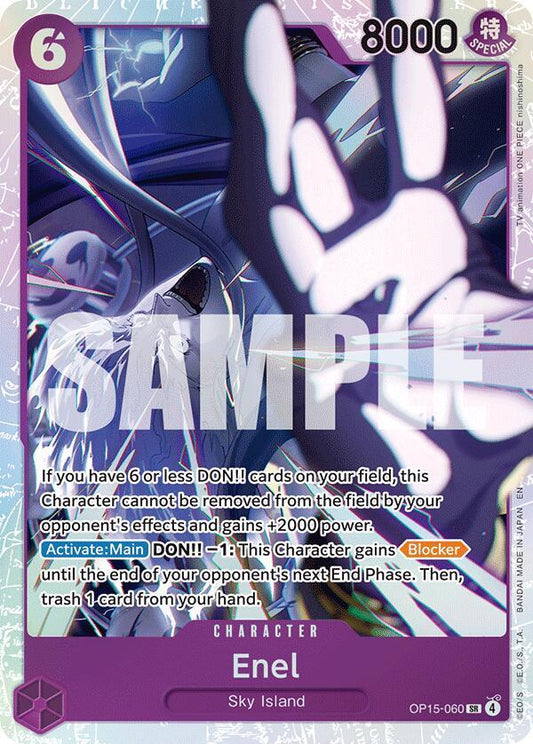 Enel (OP15-060) - Adventure on Kami's Island - SR - OP15-060