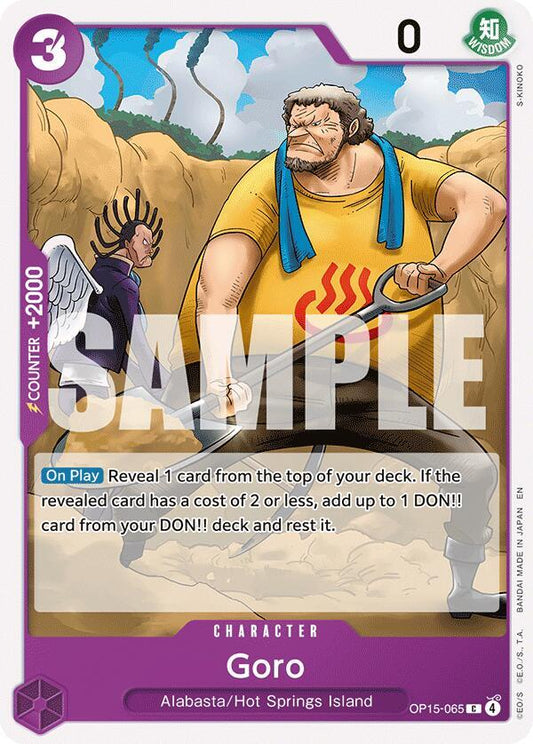 Goro - Adventure on Kami's Island - C - OP15-065