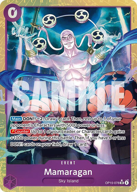 Mamaragan (Alternate Art) - Adventure on Kami's Island - SR - OP15-078