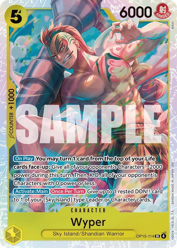 Wyper - Adventure on Kami's Island - SR - OP15-114