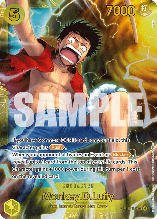 Monkey.D.Luffy (OP15-119) - Adventure on Kami's Island - SEC - OP15-119