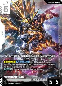 Unicorn Gundam 02 Banshee Norn (Destroy Mode) - Phantom Aria - Legend Rare - GD04-065