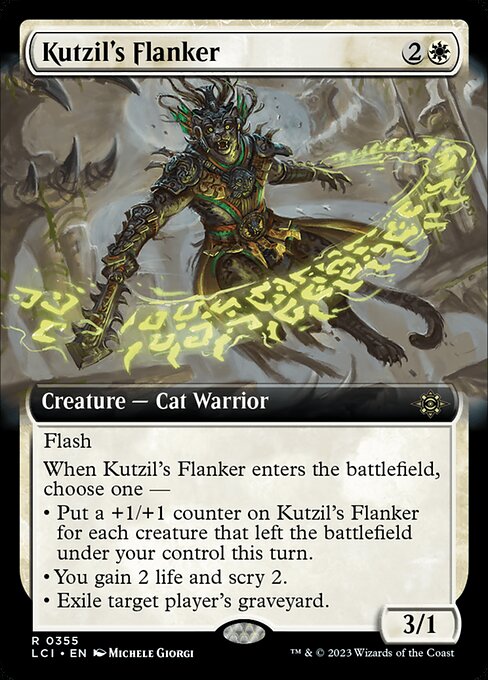 Kutzil's Flanker (Extended Art) - The Lost Caverns of Ixalan - R - 355