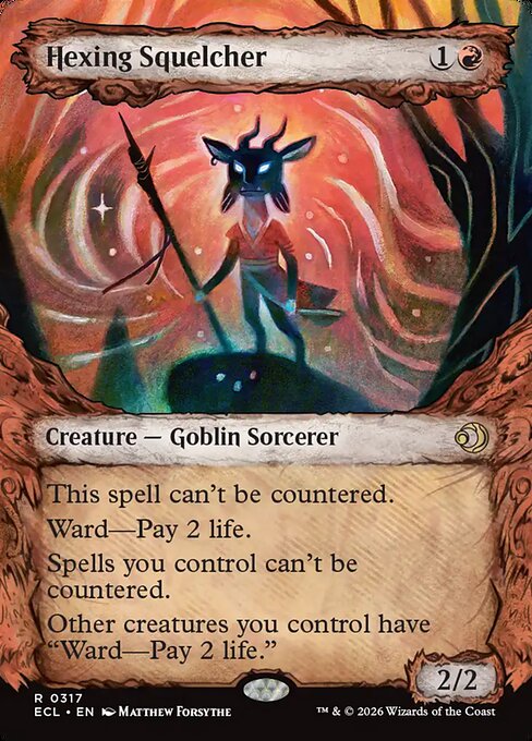 Hexing Squelcher (Showcase) - Lorwyn Eclipsed - R - 317