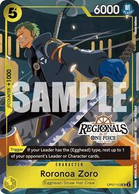 Roronoa Zoro (113) (Regional Participation Pack 2026 Vol.1) - One Piece Promotion Cards - PR - OP07-113