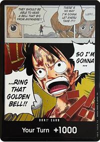 DON!! Card (Luffy) - Adventure on Kami's Island - DON!!