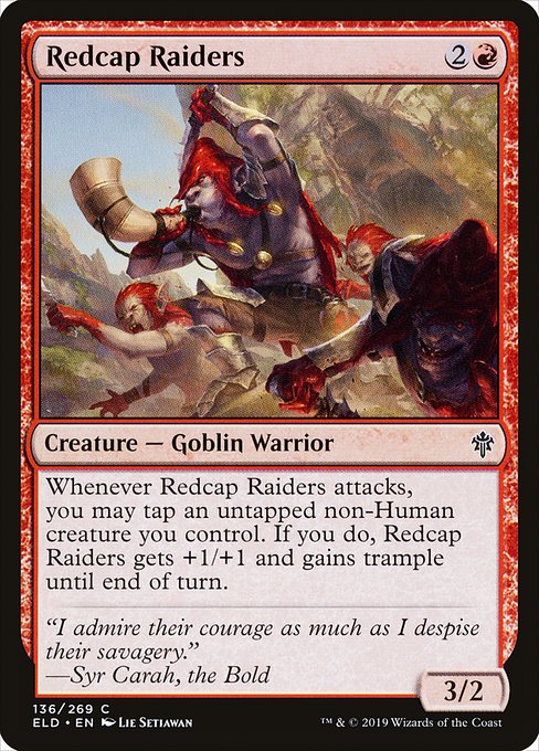 Redcap Raiders - Throne of Eldraine - C - 136
