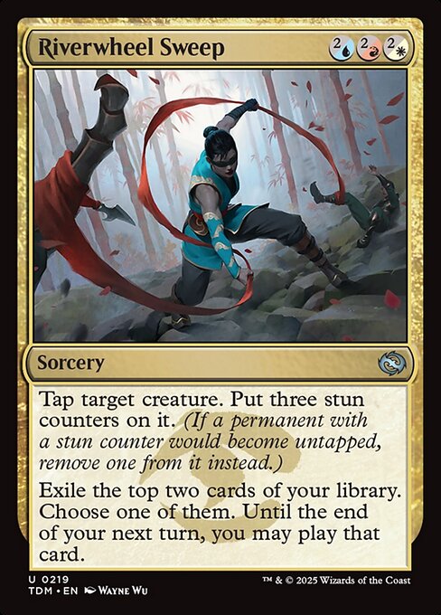 Riverwheel Sweep - Tarkir: Dragonstorm - U - 219