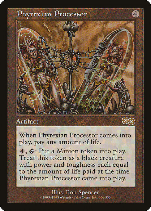 Phyrexian Processor - Urza's Saga - R - 306