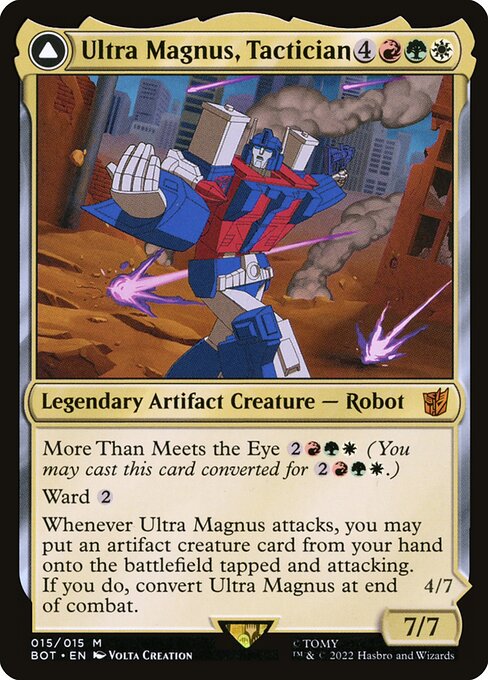 Ultra Magnus, Tactician - Universes Beyond: Transformers - M - 15