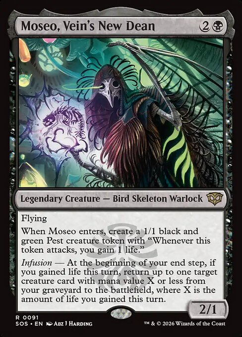 Moseo, Vein's New Dean - Secrets of Strixhaven - R - 91