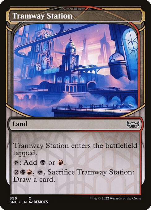 Tramway Station (Showcase) - Streets of New Capenna - C - 356