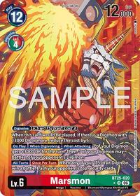 Marsmon (Alternate Art) - Dual Revolution - Super Rare - BT25-020 SR