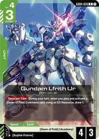 Gundam Lfrith Ur - Phantom Aria - Rare - GD04-020