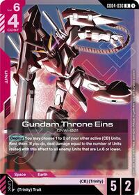 Gundam Throne Eins - Phantom Aria - Rare - GD04-036