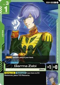 Garma Zabi - Phantom Aria - Uncommon - GD04-086
