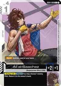 Ali al-Saachez - Phantom Aria - Uncommon - GD04-099