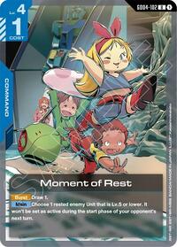 Moment of Rest - Phantom Aria - Uncommon - GD04-102