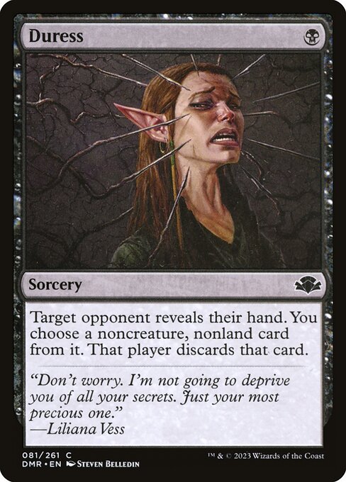 Duress - Dominaria Remastered - C - 81