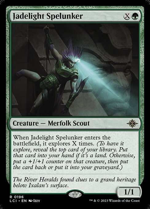 Jadelight Spelunker - The Lost Caverns of Ixalan - R - 196