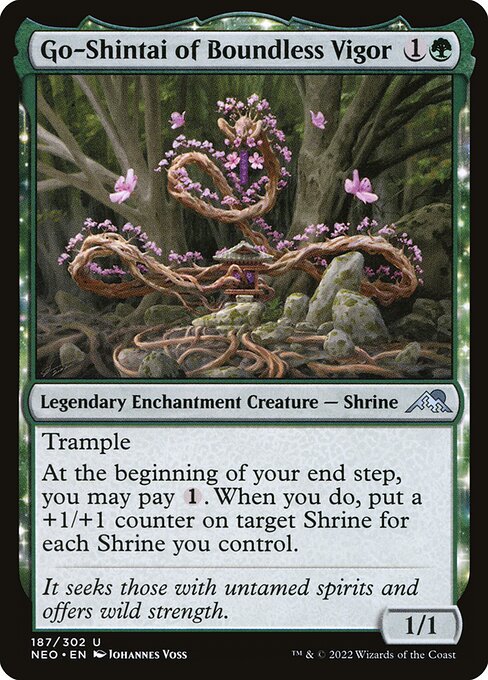Go-Shintai of Boundless Vigor - Kamigawa: Neon Dynasty - U - 187