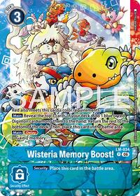 Wisteria Memory Boost! (Alternate Art) - Starter Deck 23: Beatbreak - Promo - LM-034 P