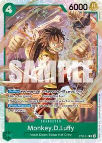 Monkey.D.Luffy - Starter Deck EX: Luffy & Ace - SR - ST30-012