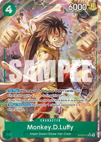 Monkey.D.Luffy (Parallel) - Starter Deck EX: Luffy & Ace - SR - ST30-012