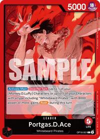 Portgas.D.Ace (001) - The Time of Battle - L - OP16-001