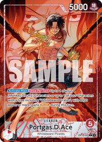 Portgas.D.Ace (001) (Alternate Art) - The Time of Battle - L - OP16-001
