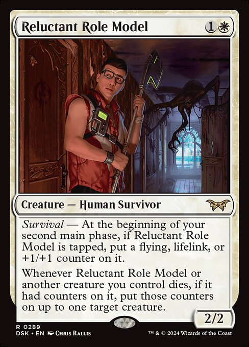 Reluctant Role Model (0289) - Duskmourn: House of Horror - R - 289
