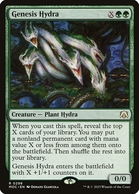 Genesis Hydra - Commander: March of the Machine - R - 298
