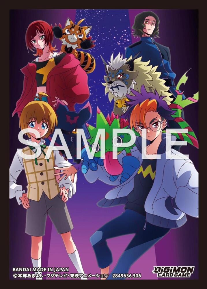 Digimon Card Game Official Sleeves - Beatbreak (60-Pack)