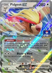 Pidgeot ex - 164/197 - Miscellaneous Cards & Products - Double Rare - 164/197