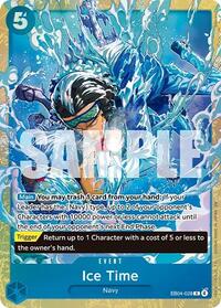 Ice Time (Premium Card Collection -Best Selection Vol. 6-) - One Piece Promotion Cards - R - EB04-028