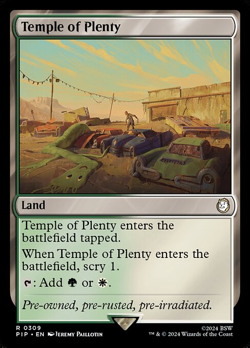 Temple of Plenty - Universes Beyond: Fallout - R - 309