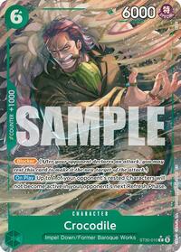 Crocodile (Full Art) - Starter Deck EX: Luffy & Ace - C - ST30-010
