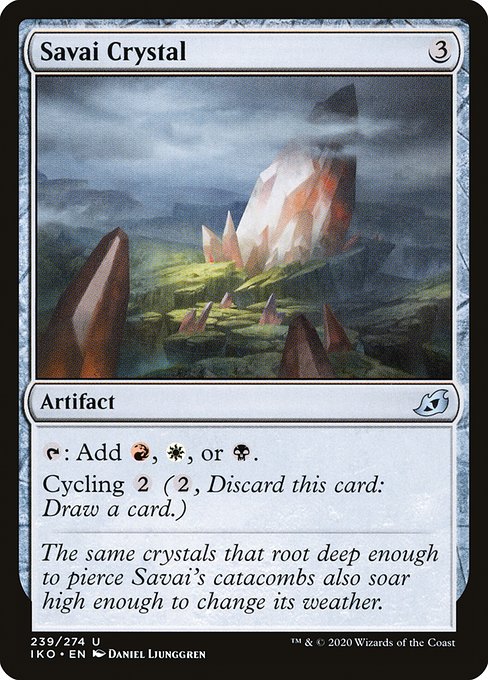 Savai Crystal - Ikoria: Lair of Behemoths - U - 239