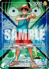Monkey.D.Luffy (022) (Alternate Art) - The Time of Battle - L - OP16-022