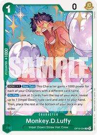 Monkey.D.Luffy (034) - The Time of Battle - R - OP16-034
