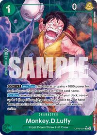 Monkey.D.Luffy (034) (Alternate Art) - The Time of Battle - R - OP16-034