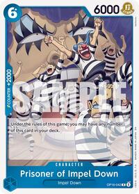 Prisoner of Impel Down - The Time of Battle - R - OP16-042