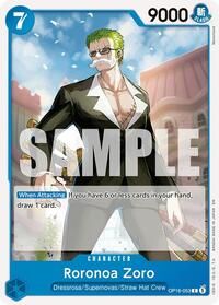 Roronoa Zoro (053) - The Time of Battle - C - OP16-053