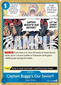 Captain Buggy's Our Savior!! - The Time of Battle - C - OP16-057
