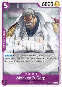 Monkey.D.Garp - The Time of Battle - C - OP16-075