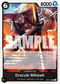Dracule Mihawk - The Time of Battle - C - OP16-089